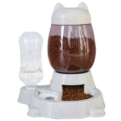 Dog Cat Automatic Dispenser Feeder Pet Food Water Dispensers Feeder drinking fountain