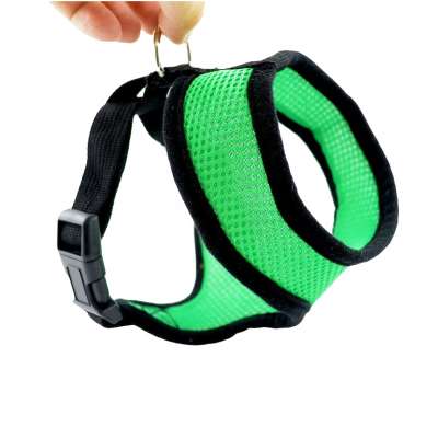 Towing Rope For Puppy Dogs Collar Polyester Mesh Harness Small Medium Cat Pet Chest Strap Net Vest Walking Lead Leash