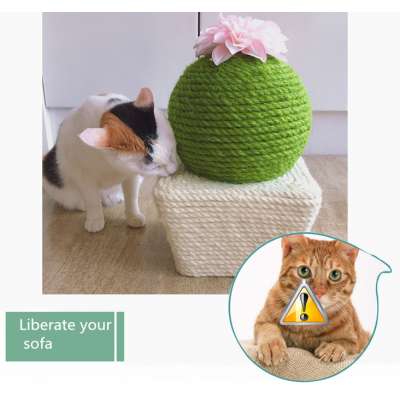 Pet Cat Anti-Scratch Sofa Grinding Claw Toy Sisal Cat Scratching Board Cat Scratcher Cactus Tree